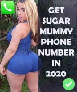 rich sugar mummy phone number contacts